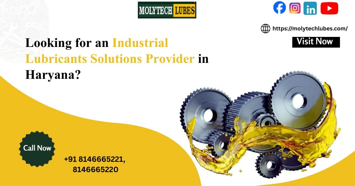 Looking for an Industrial Lubricants Solutions Provider in Haryana